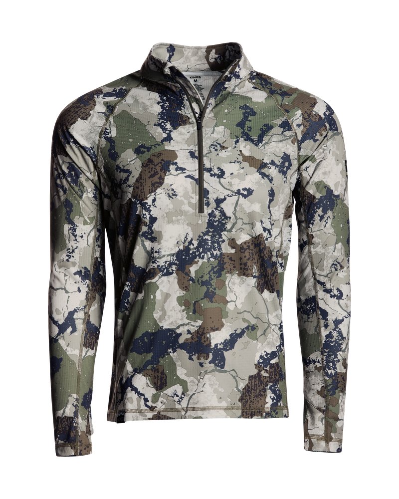 King's Camo Men's XKG Elevation 1/4 Zip T-shirt