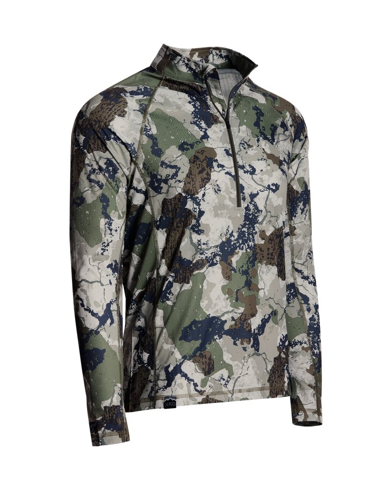 King's Camo Men's XKG Elevation 1/4 Zip T-shirt