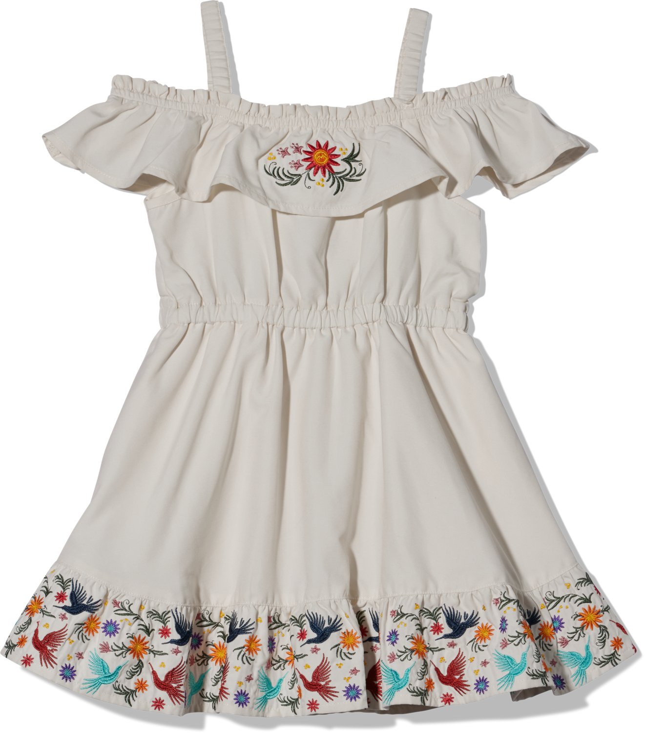 Magellan Outdoors Girls' 4-6X Guayabera Dress
