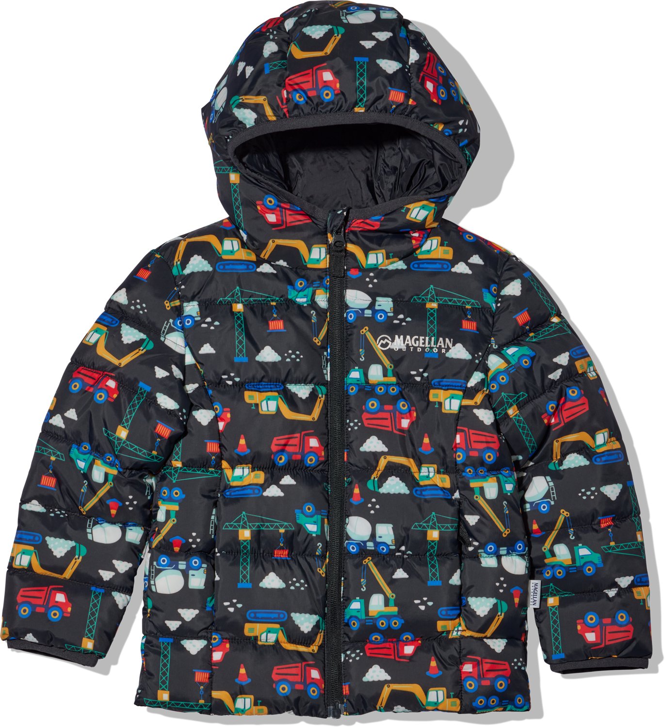 Magellan Outdoors Boys' Lost Pines Printed Insulated Puffer Jacket