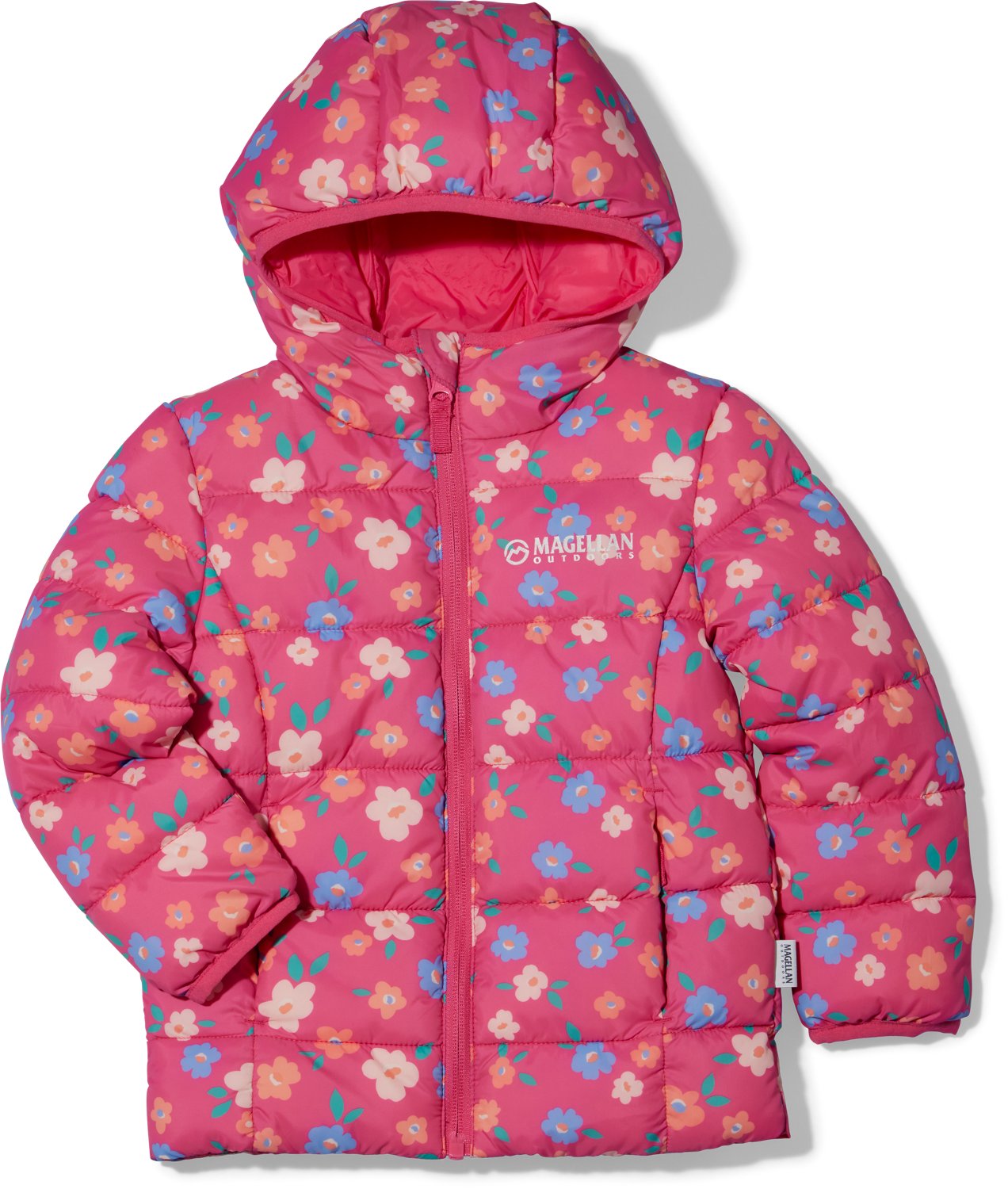Magellan Outdoors Toddler Lost Pines Printed Puffer Jacket
