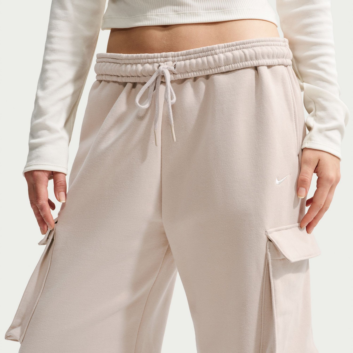 Nike Women's Sportswear Phoenix Fleece Mid-Rise Oversized Cargo Pants - view number 6