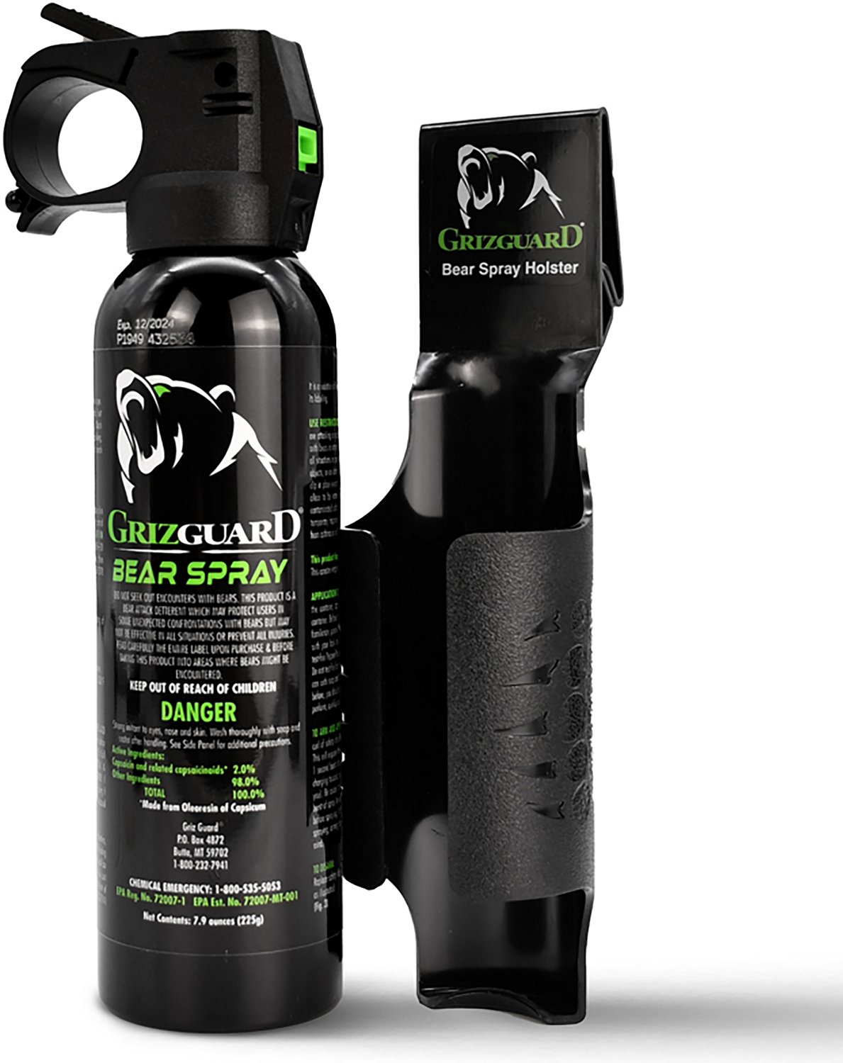 Guard Dog Security GrizGuard Bear Spray 2‑Pack