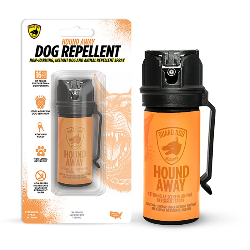 Guard Dog Security Hound Away Humane Citronella Dog Deterrent Spray