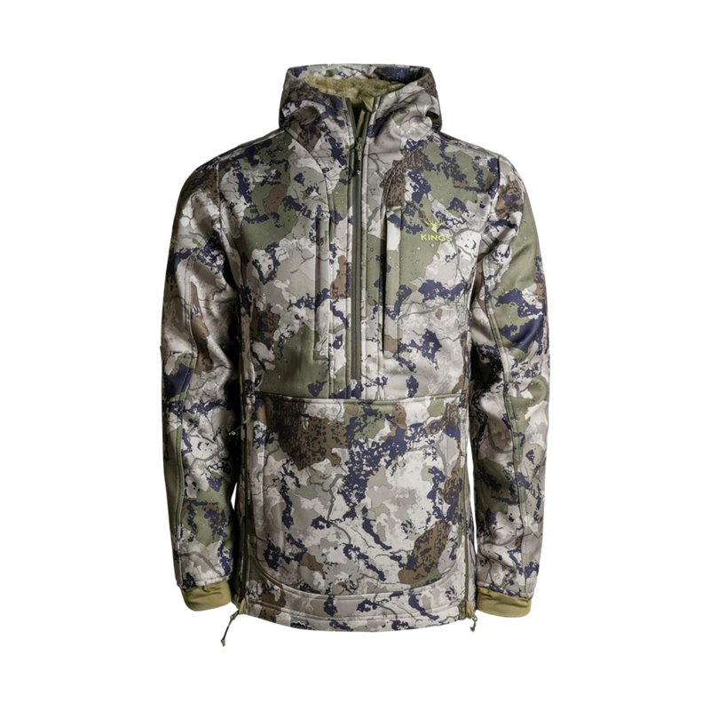 Men's King's Camo XKG Wind Defender Anorak Hooded Softshell Jacket
