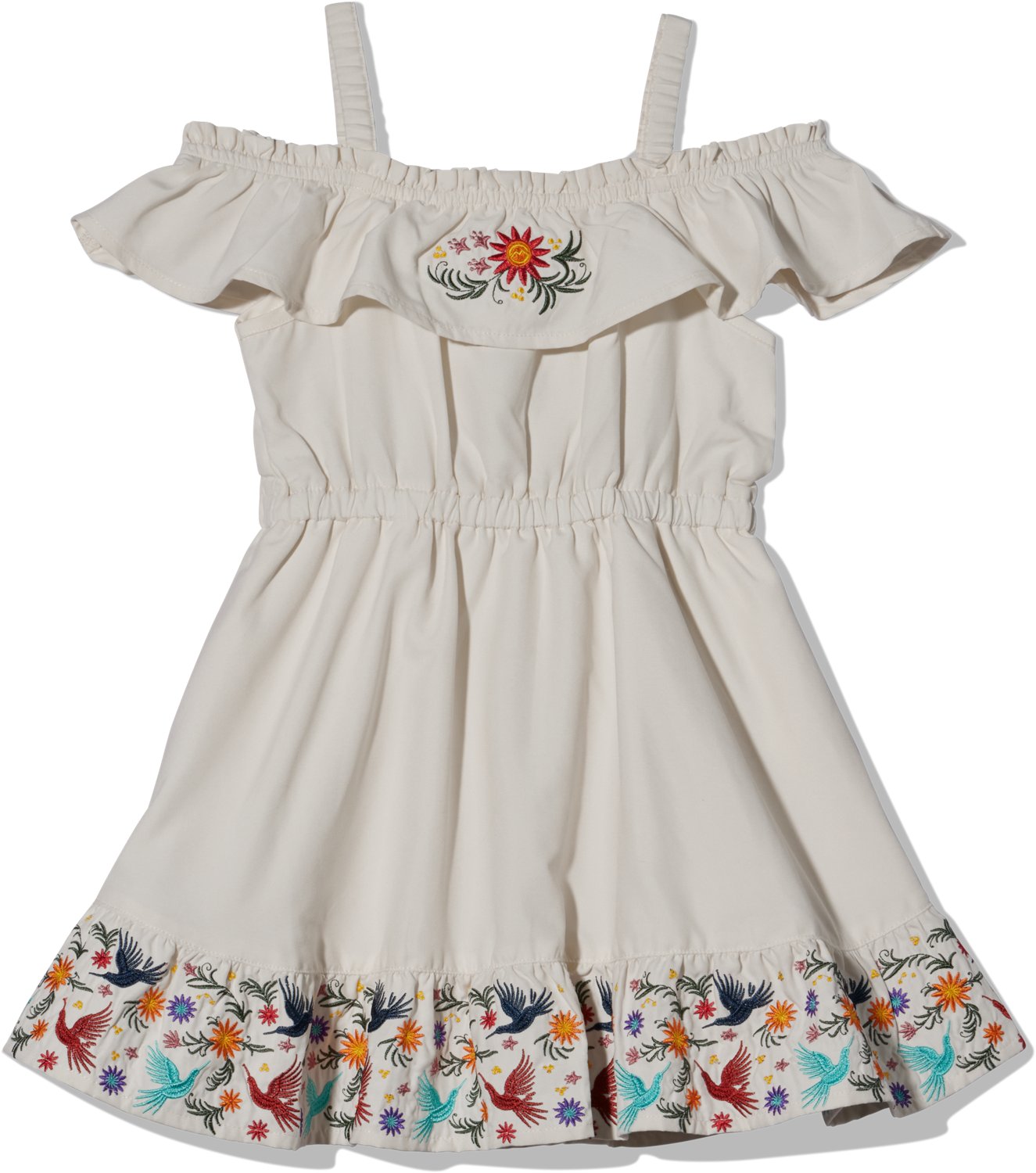 Magellan Outdoors Girls' Toddler Hispanic Heritage Otomi Guayabera Dress