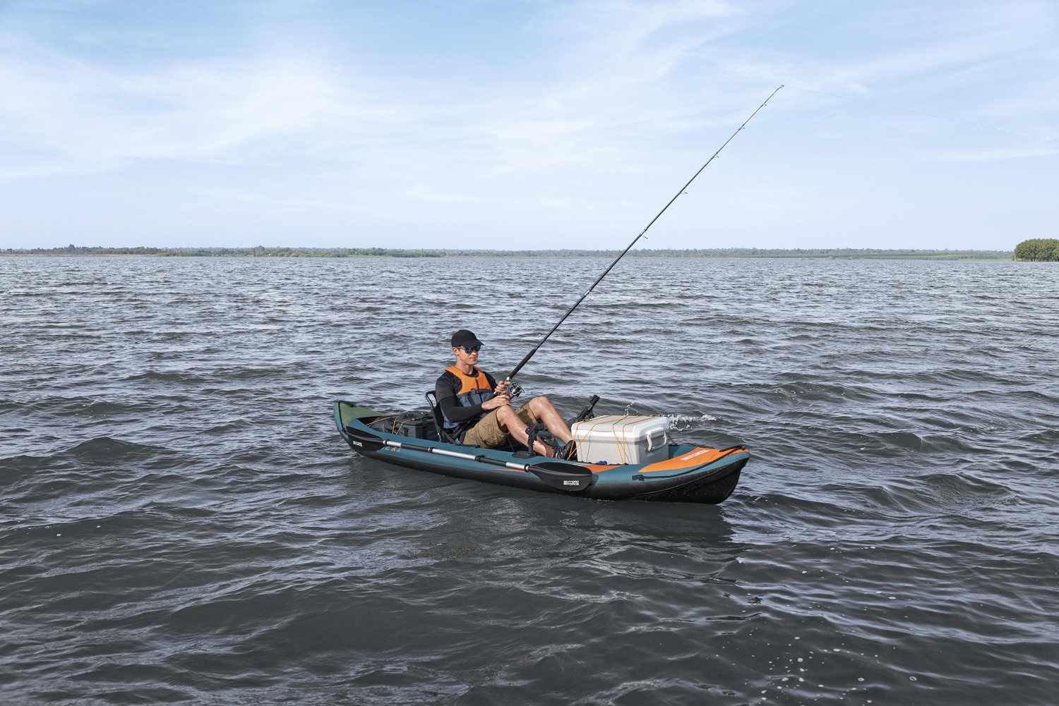 Hydro Force Angler Elite X1 12 ft 6 in Fishing Kayak Set - view number 6