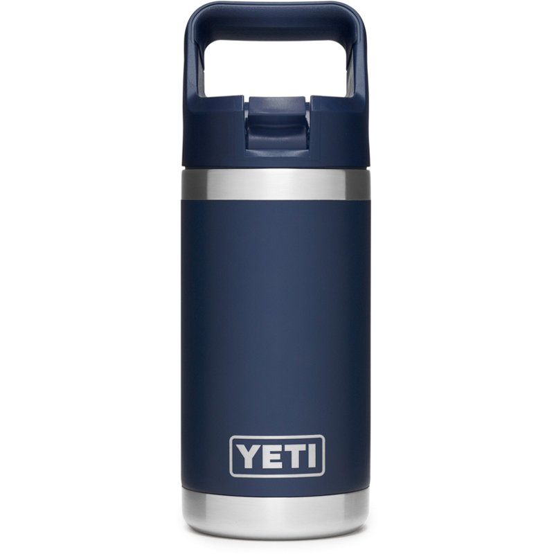 YETI 12 Oz Rambler Jr Kids Water Bottle with Straw Cap Navy - 21071500110
