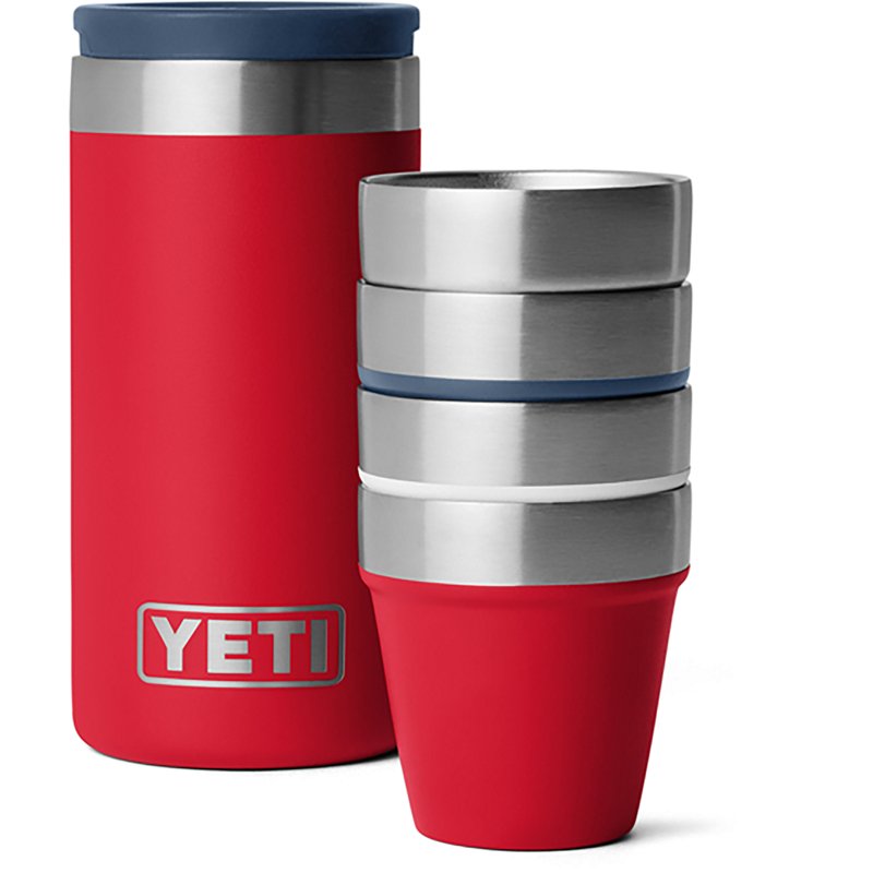 YETI 1.7 oz Patriotic Stainless Steel Packable Shot Glass Set