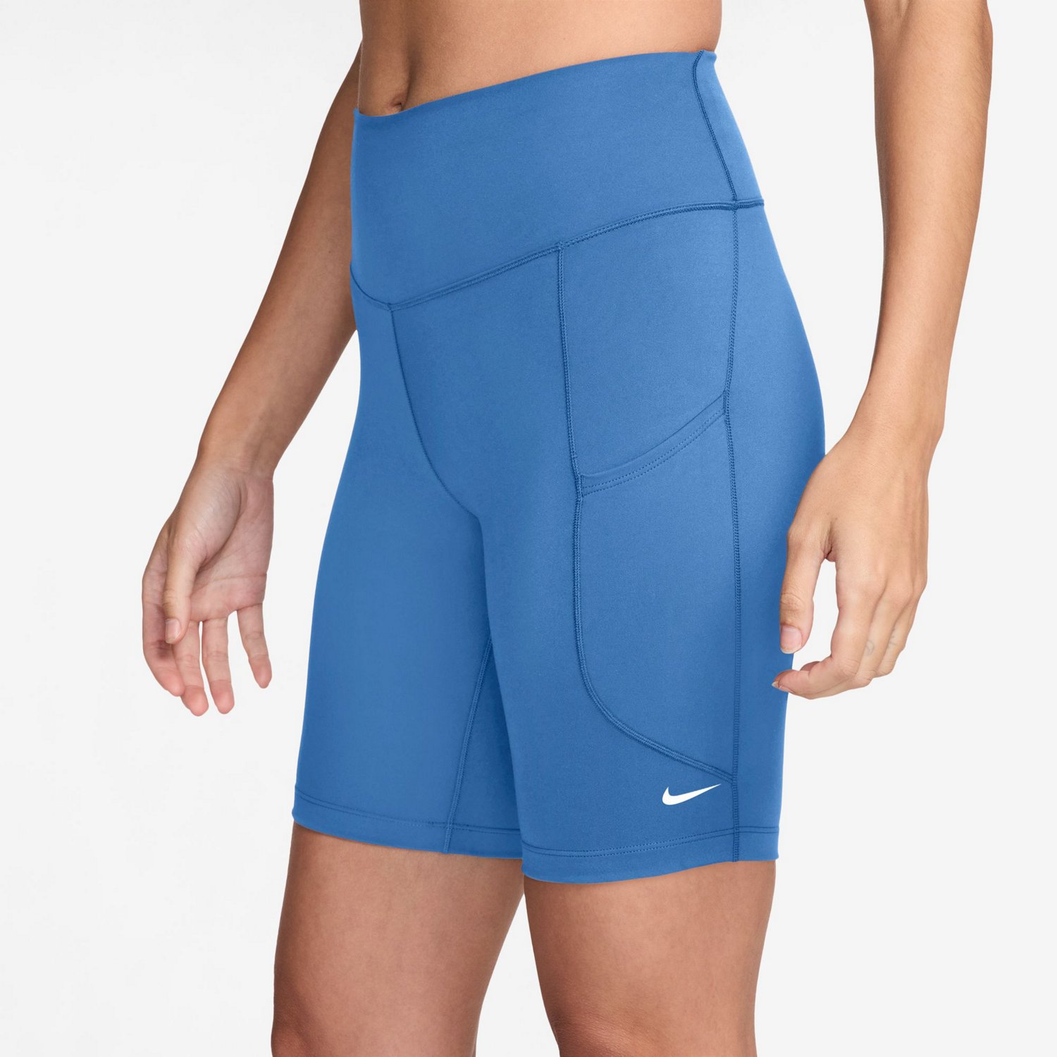 Nike Women's Dri-FIT High-Waisted Pocket Biker Shorts 8 in - view number 3