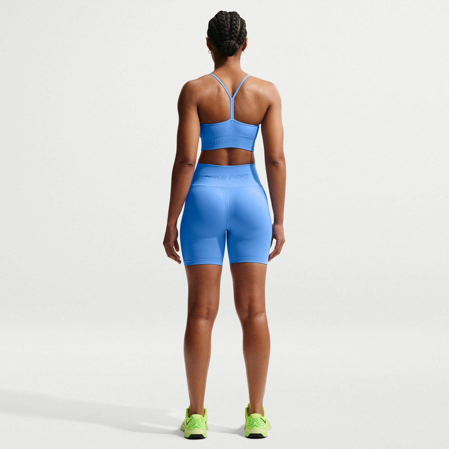Nike Women's Nike Pro Dri-FIT Seamless Light Support Padded Sports Bra - view number 2