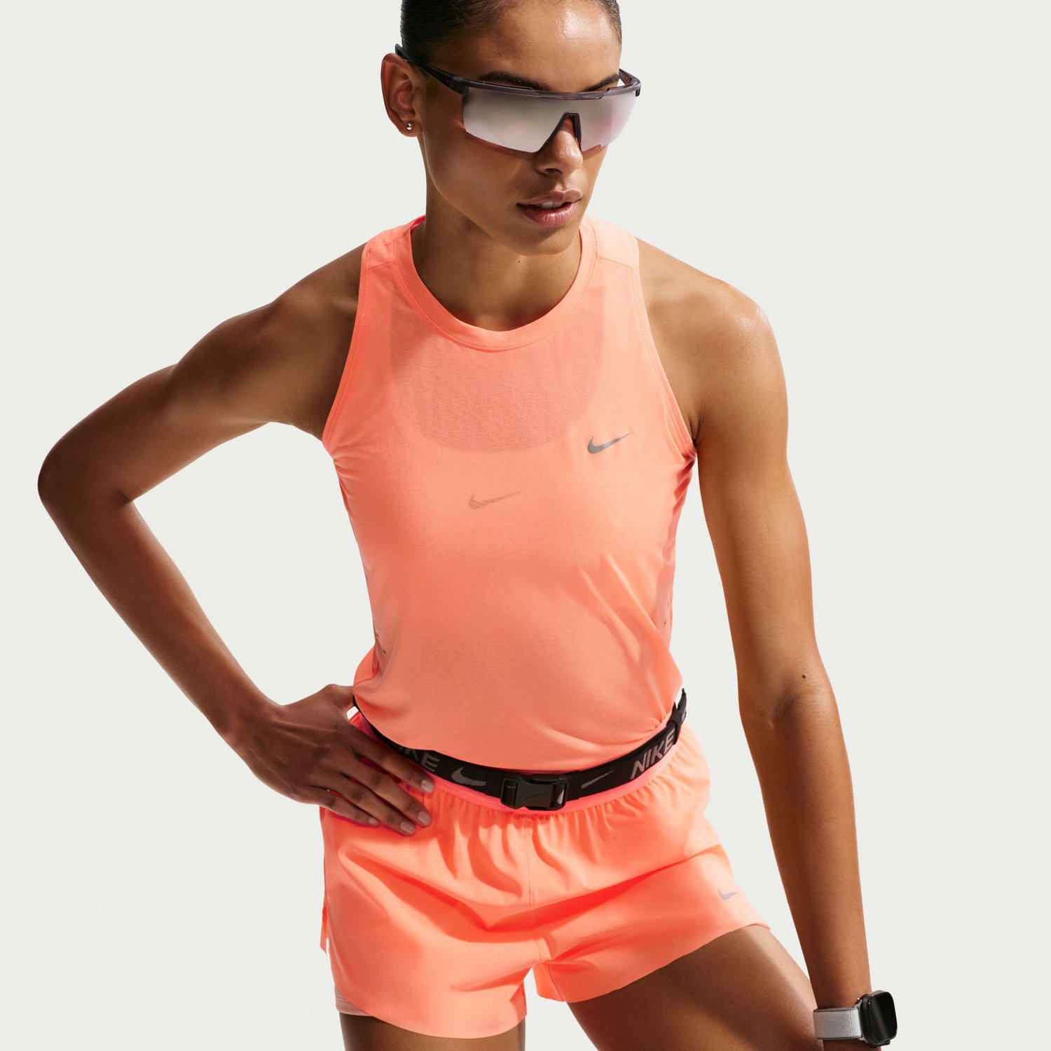 Nike Women's Swift Breathe Dri-FIT Running Tank Top - view number 5