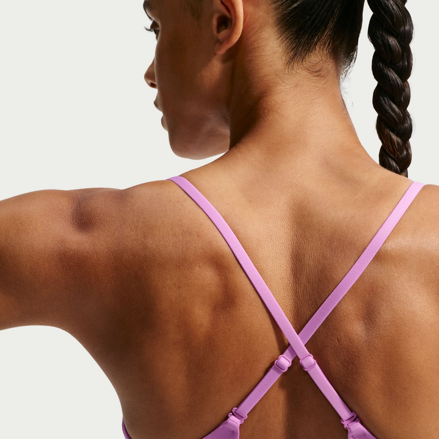 Nike Women's One Medium Support Padded Adjustable Sports Bra Tank Top - view number 6
