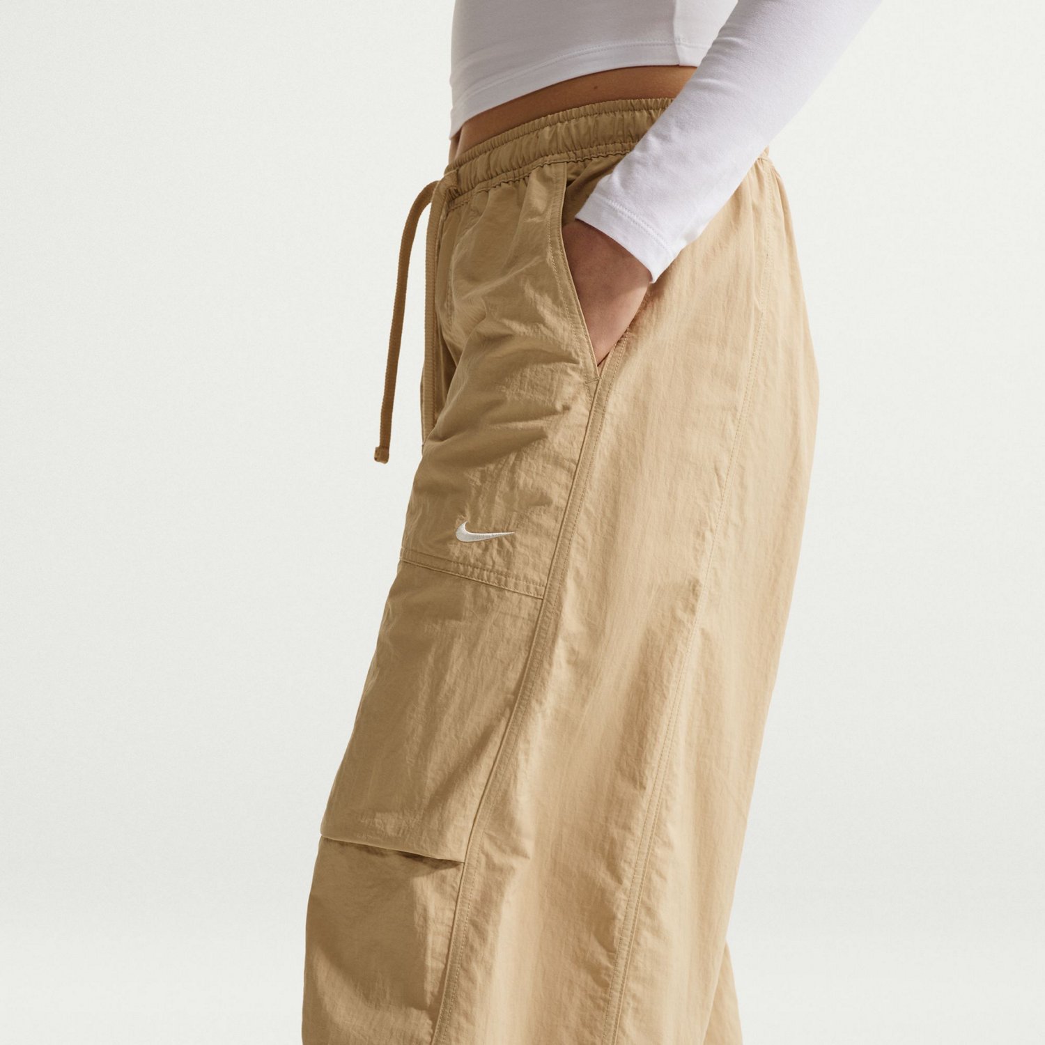 Nike Women's Sportswear Loose Mid-Rise Structured Pants - view number 4