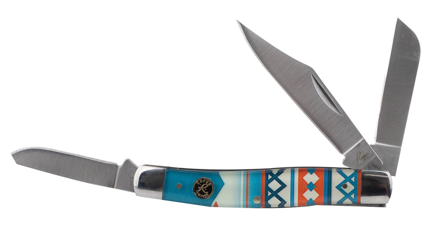 Roper Knives Stockman Sunset Series Folding Knife