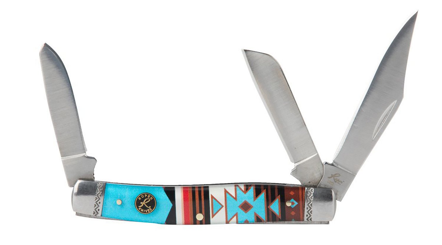 Roper Knives Stockman Sunset Series II Folding Knife
