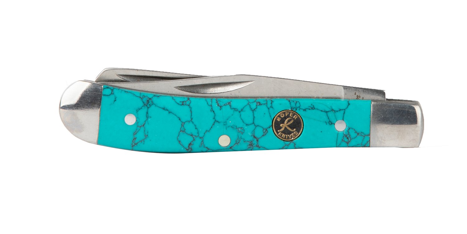 Roper Knives Earth Stone Peanut Folding Knife - view number 2