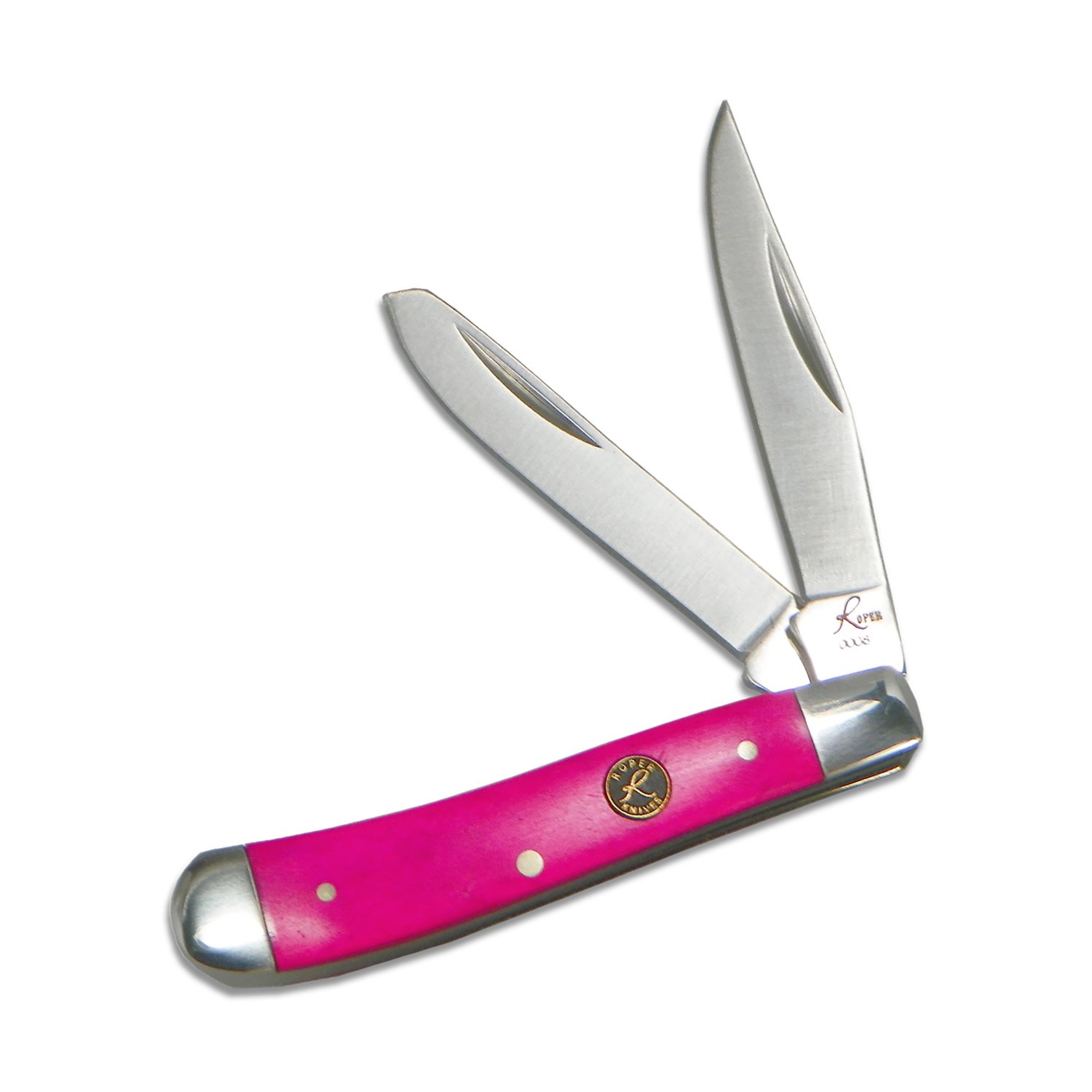 Roper Knives Pink Sky Peanut Folding Knife