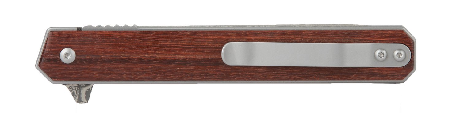 Roper Knives Spur Damascus Folding Knife