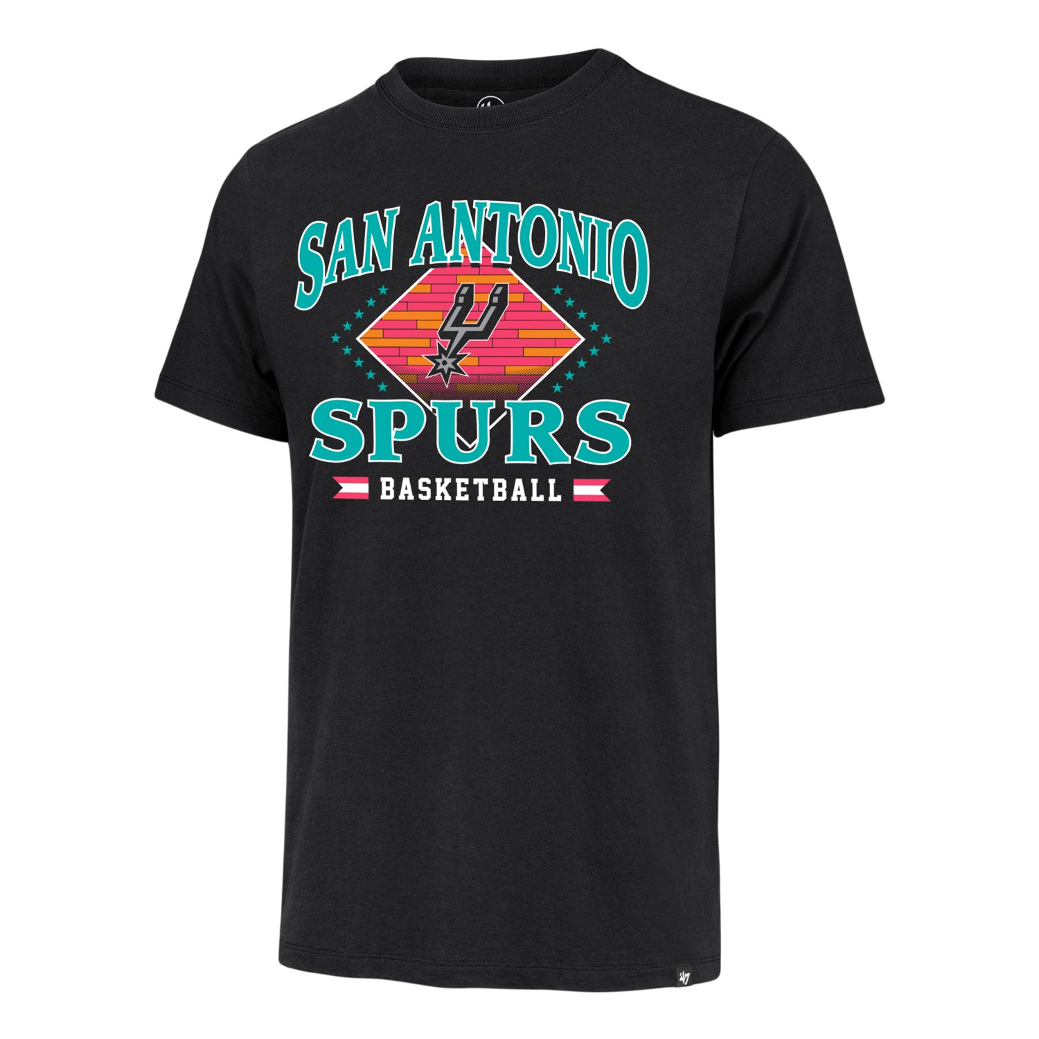 '47 San Antonio Spurs Regional Franklin Short Sleeve T-shirt