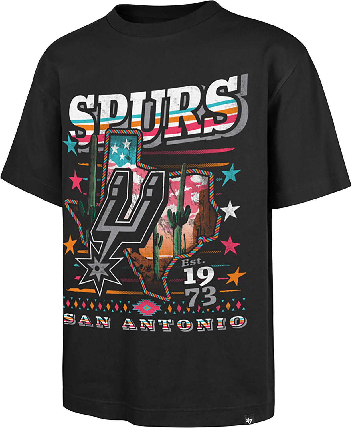 '47 Men's San Antonio Spurs Regional Foundation Short Sleeve T-shirt
