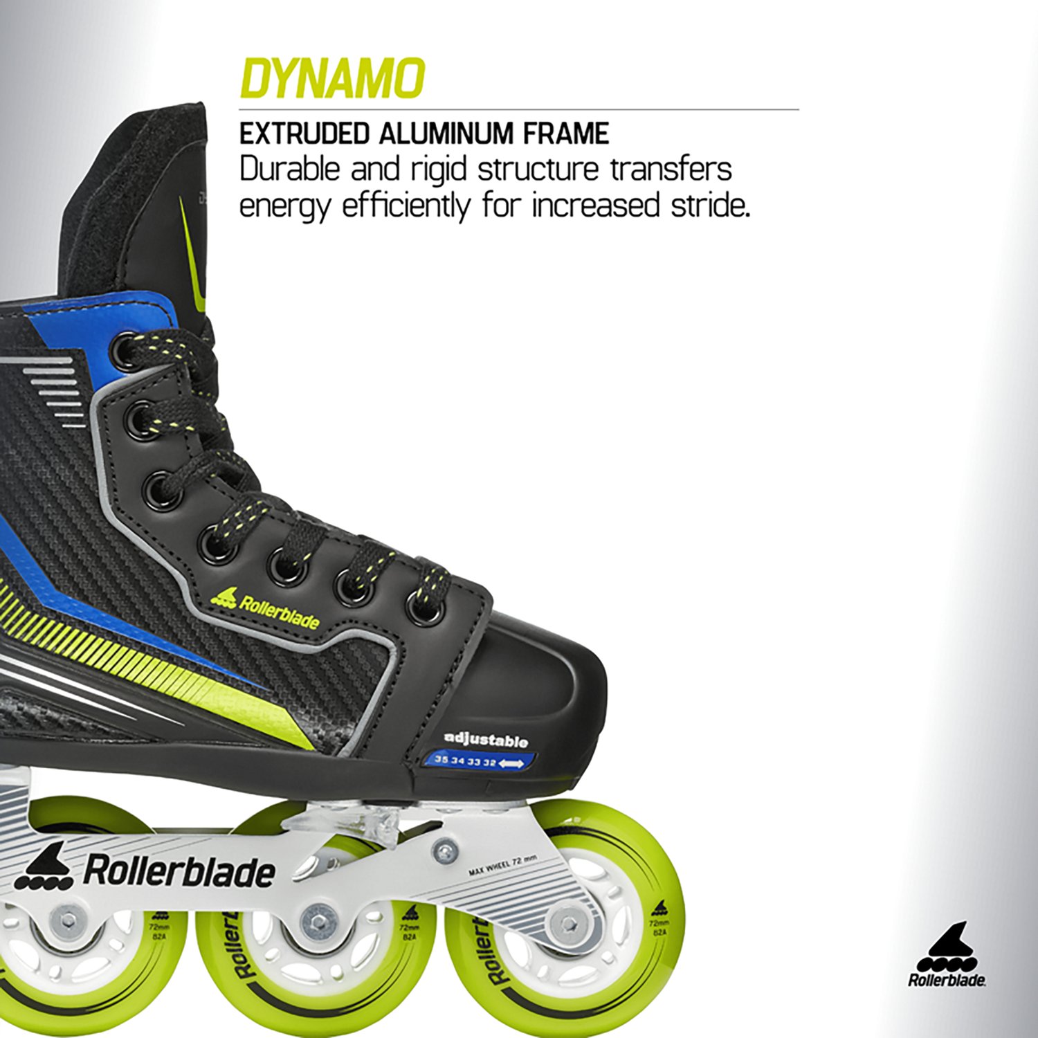 Rollerblade Kid's Dynamo Adjustable Inline Skates - view number 3