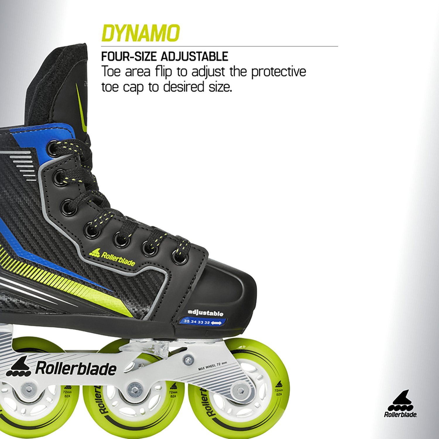 Rollerblade Kid's Dynamo Adjustable Inline Skates - view number 4