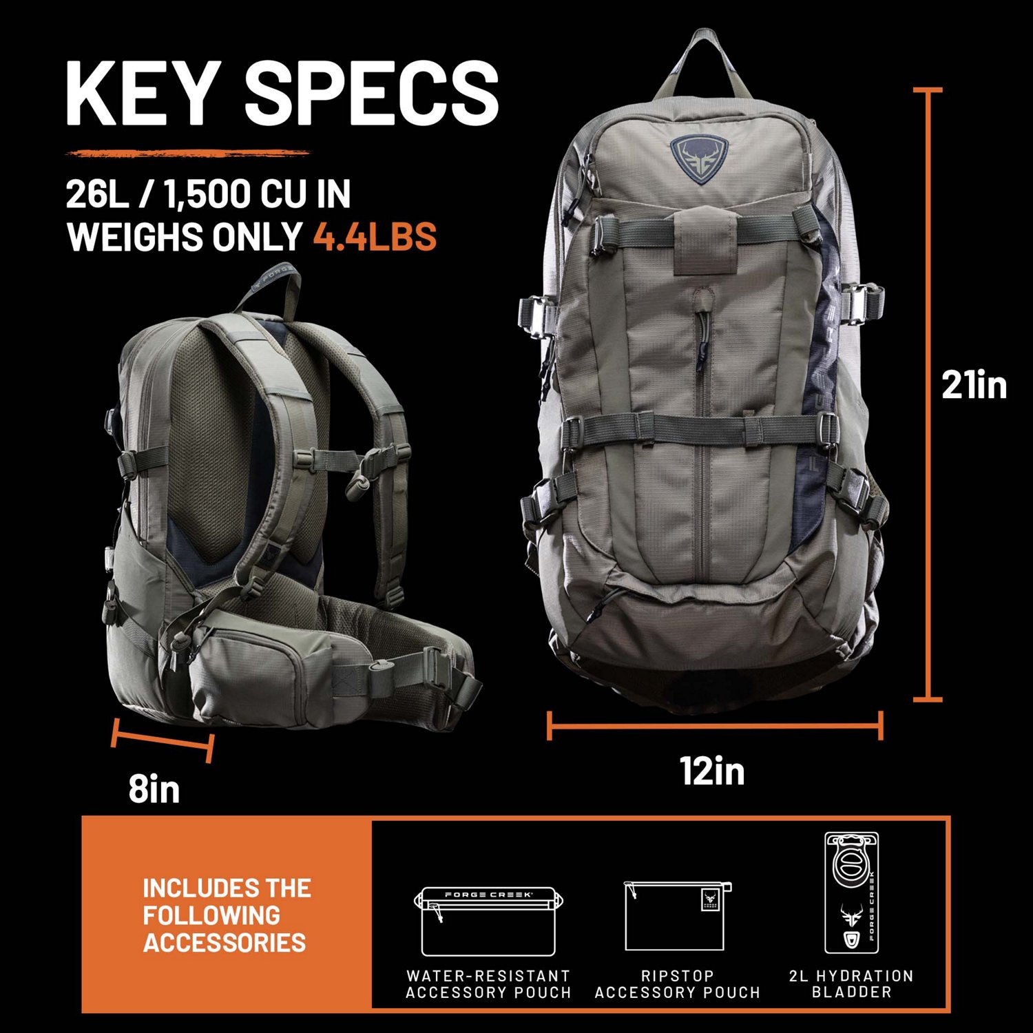 Forge Creek Icon Pro Daypack - view number 6