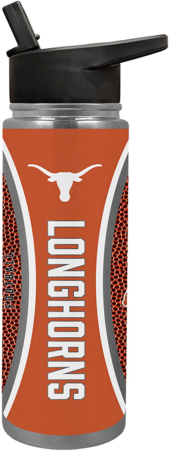 Great American Products University of Texas 24 oz THIRST Gameball Jr Hydration Bottle