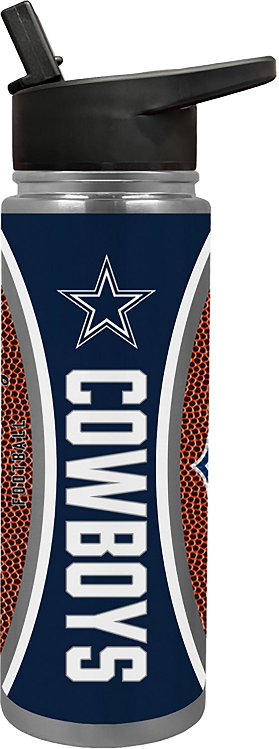 Great American Products Dallas Cowboys 24 oz THIRST Gameball Jr Hydration Bottle