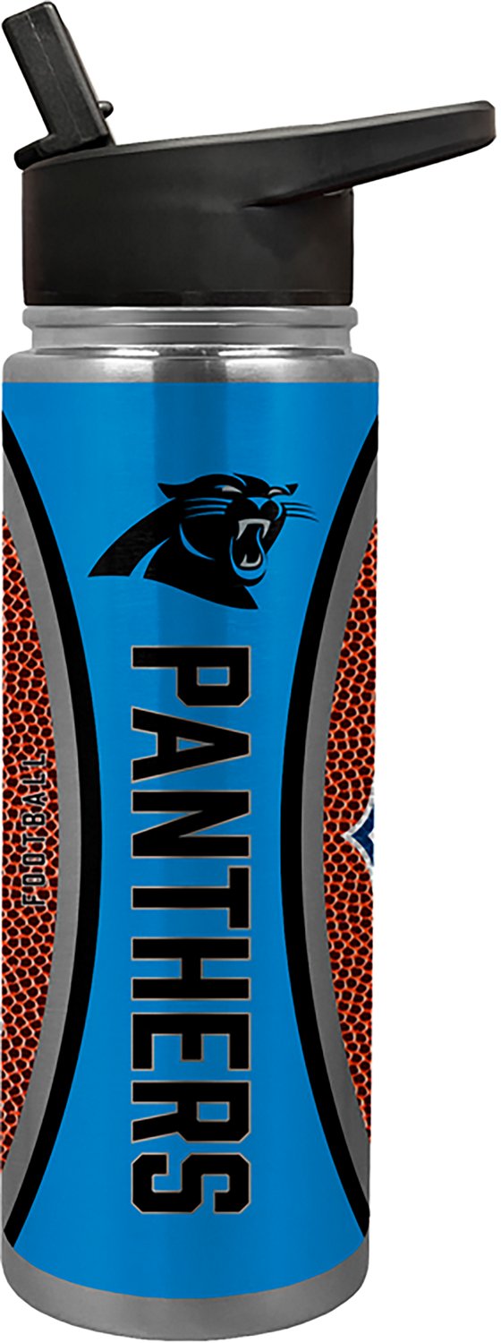Great American Products Carolina Panthers 24 oz THIRST Gameball Jr Hydration Bottle