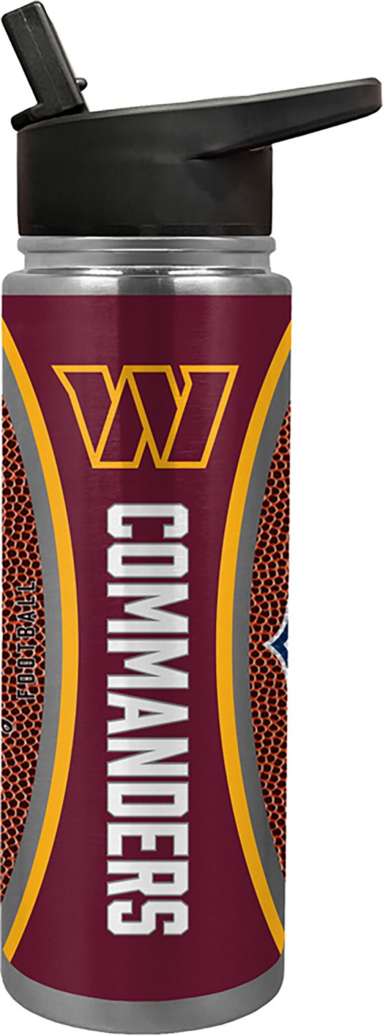 Great American Products Washington Commanders 24 oz THIRST Gameball Jr Hydration Bottle