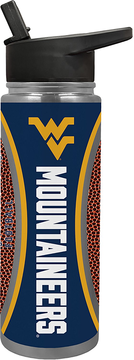 Great American Products West Virginia University 24 oz THIRST Gameball Jr Hydration Bottle