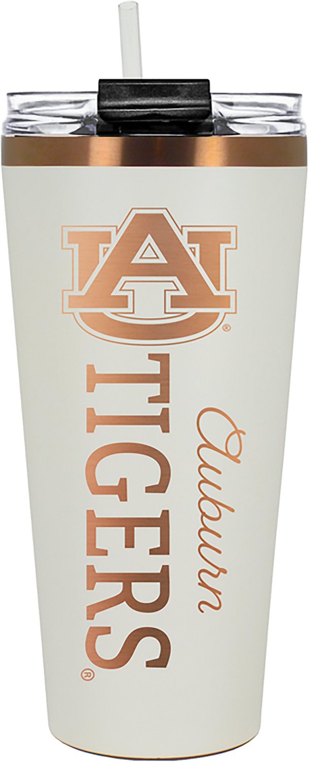 Great American Products Auburn University 32 oz Creme and Copper Big Slim Tumbler