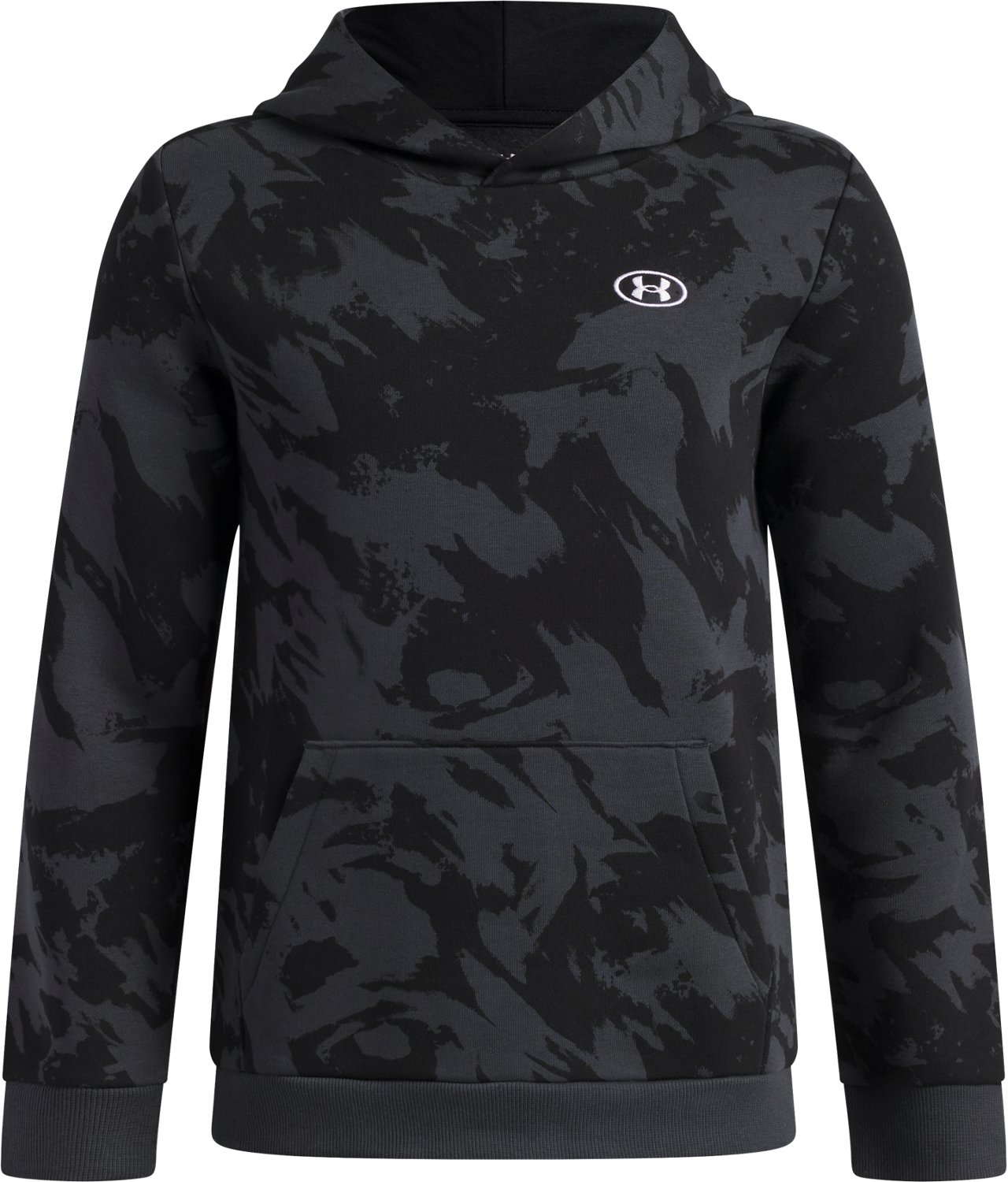 Under Armour Boys’ Rival Fleece Printed Hoodie