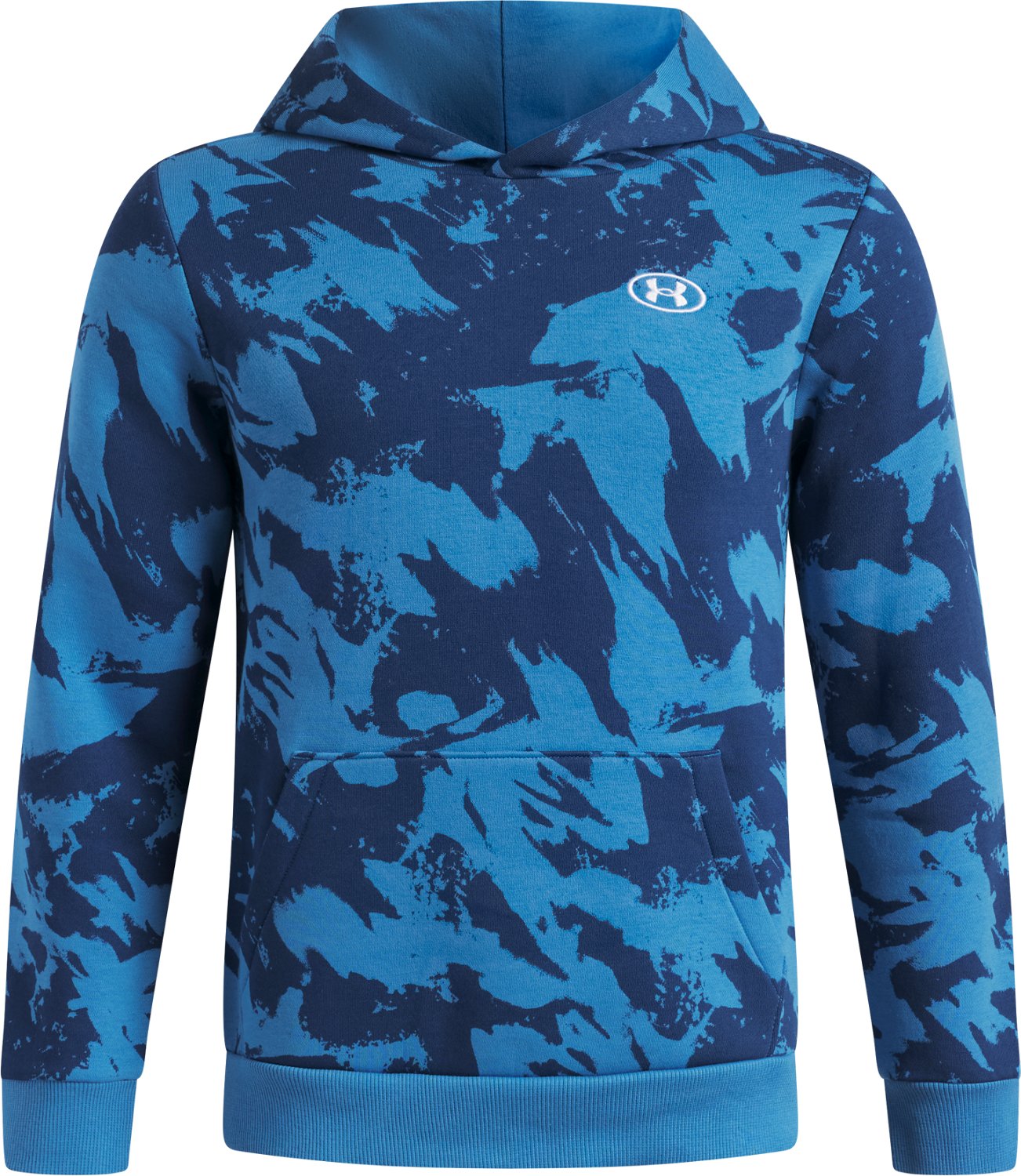 Under Armour Boys’ Rival Fleece Printed Hoodie - view number 4