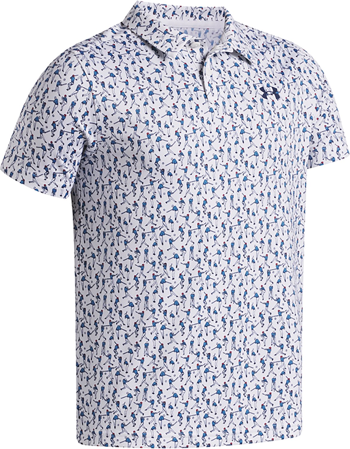 Under Armour Boys' Matchplay Printed Polo Shirt - view number 3