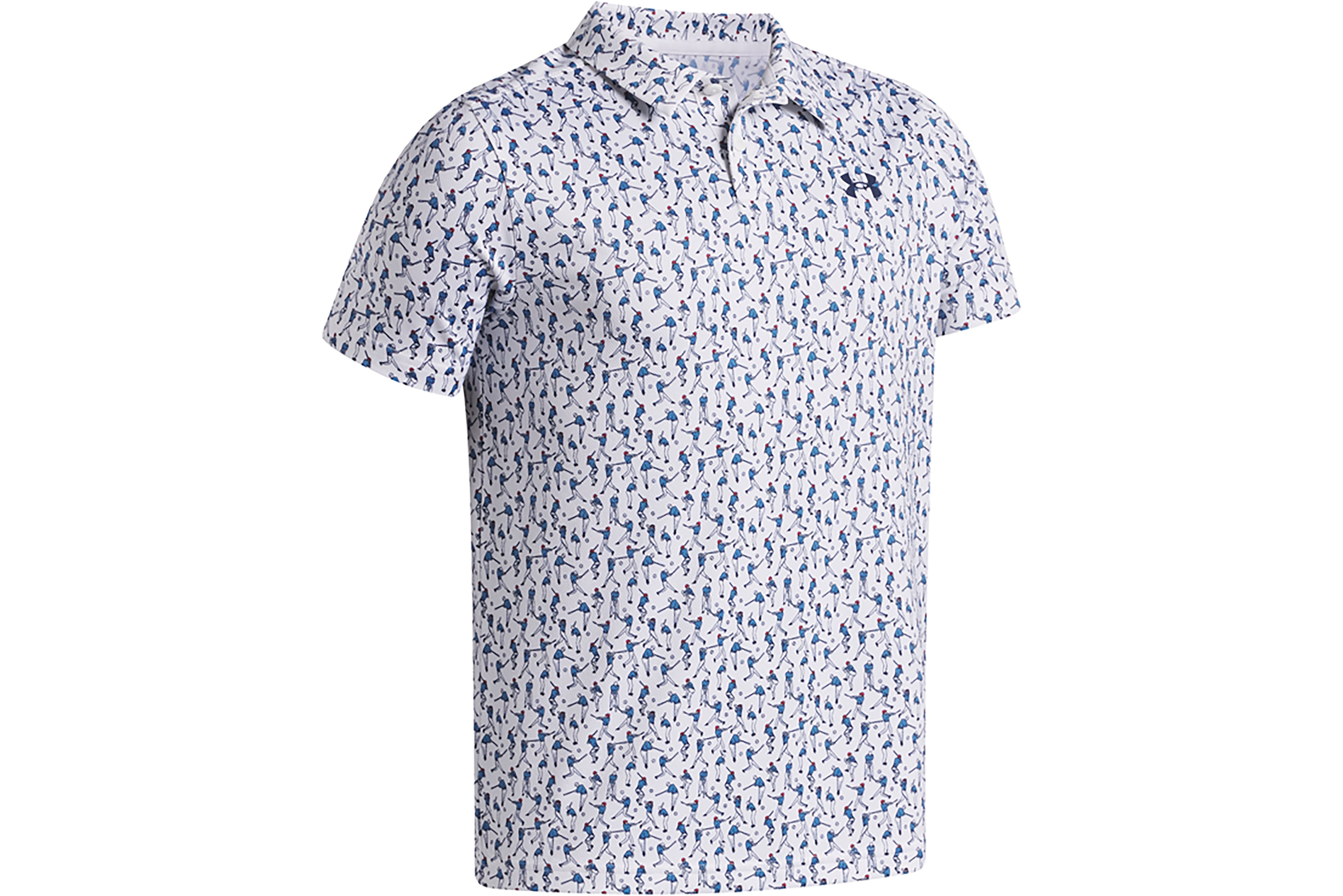 Under Armour Boys' Matchplay Printed Polo Shirt