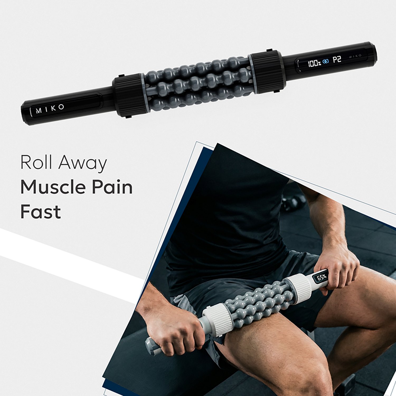 MIKO Swift Rolling Percussive Massager - view number 2