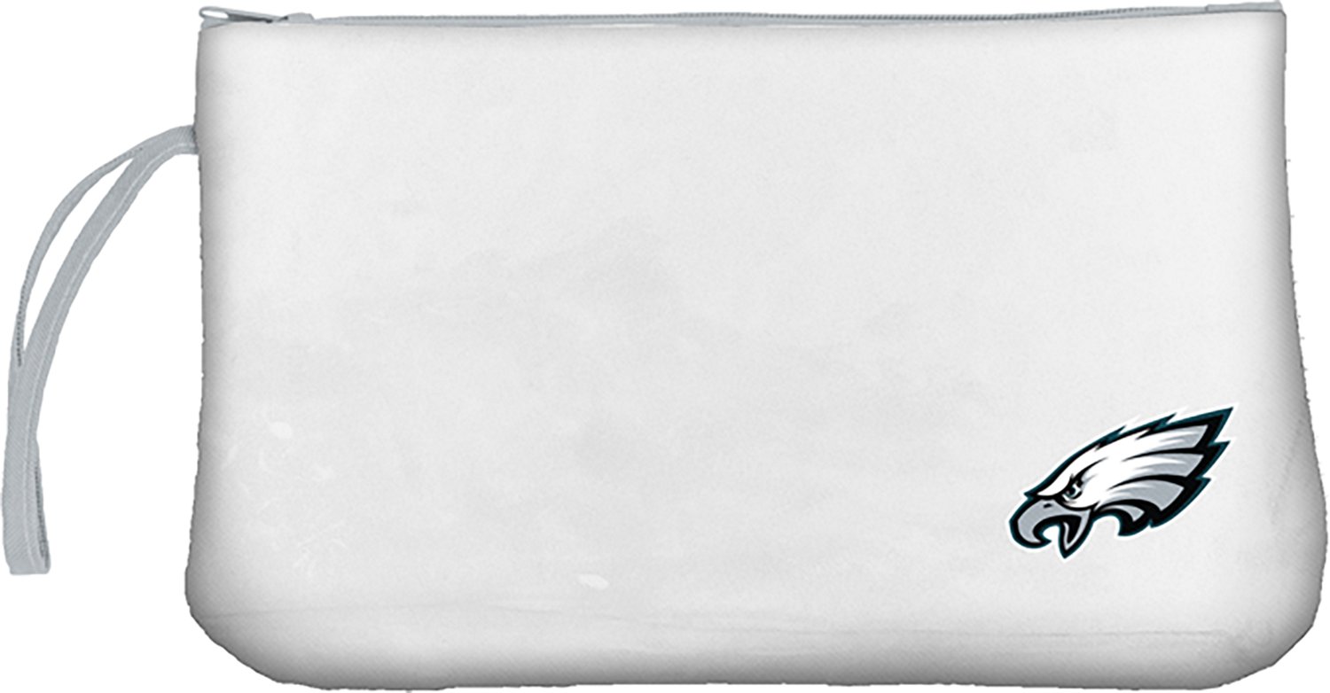 Logo Brands Philadelphia Eagles Clear Wristlet