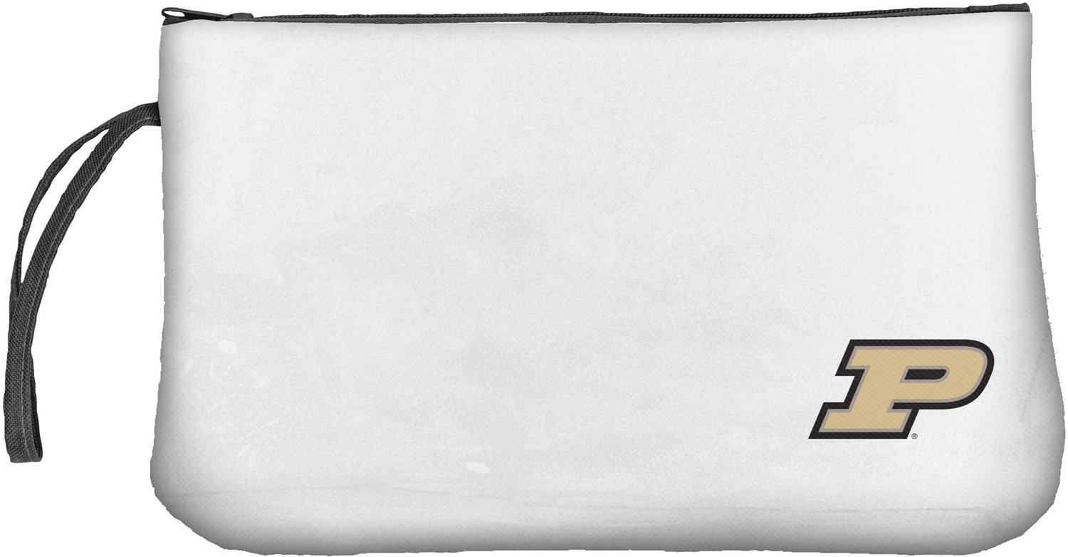 Logo Brands Purdue University Clear Wristlet