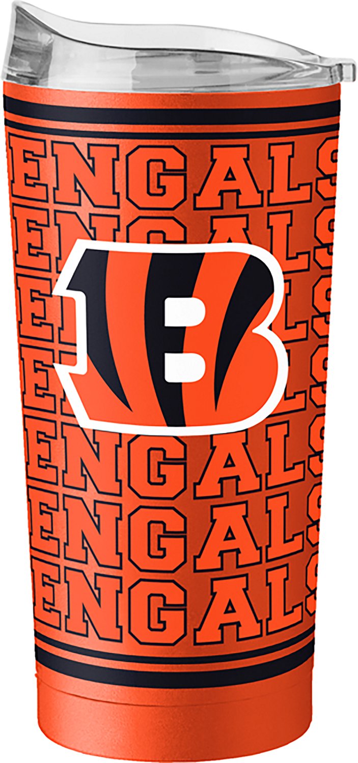 Logo Brands Cincinnati Bengals Alternate 20 oz Echo Powder Coat Tumbler