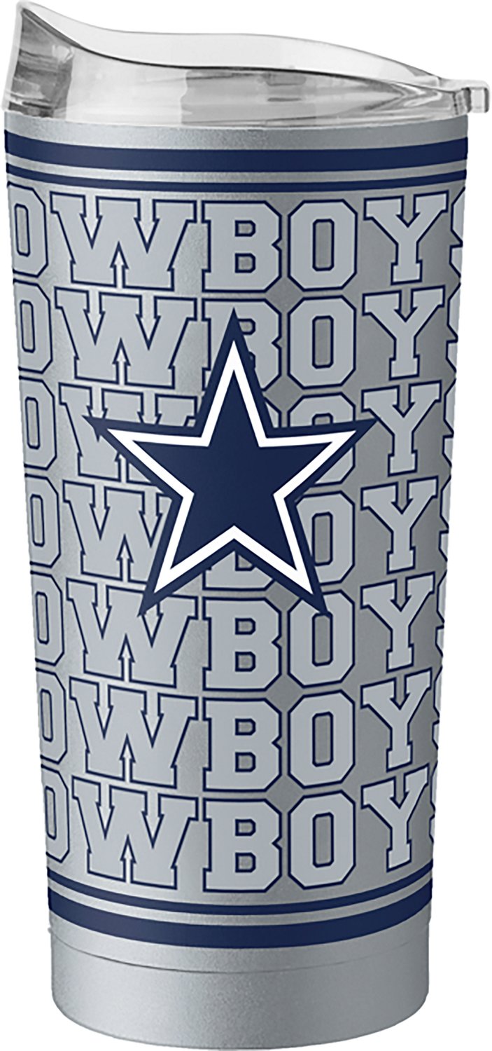 Logo Brands Dallas Cowboys Alternate 20 oz Echo Powder Coat Tumbler