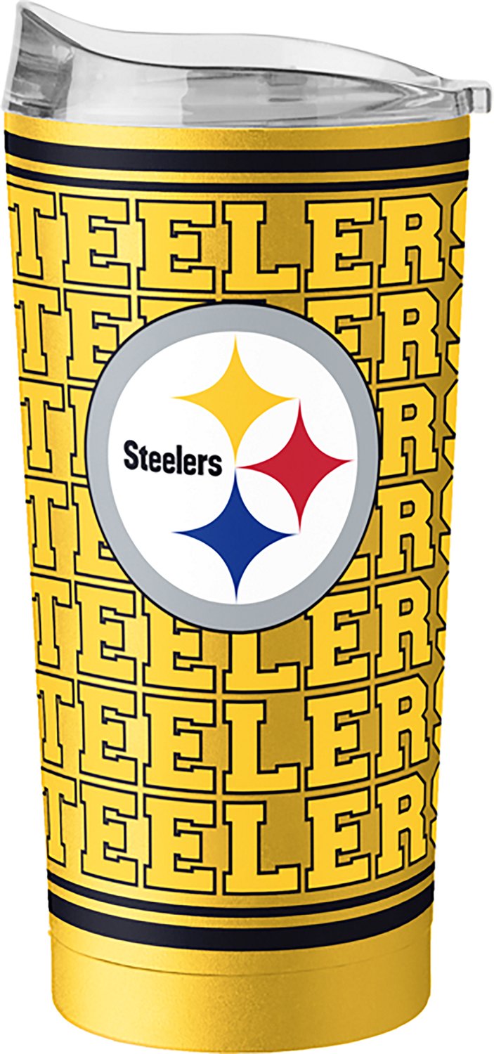 Logo Brands Pittsburgh Steelers Alternate 20 oz Echo Powder Coat Tumbler