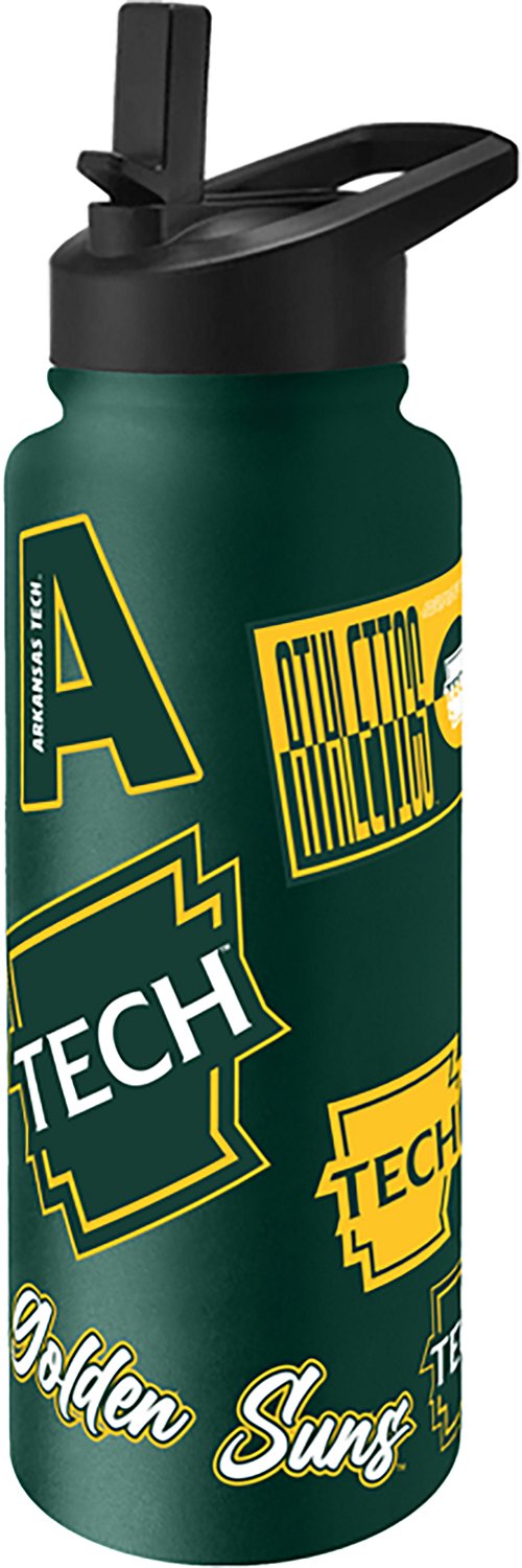 Logo Brands Arkansas Tech University Dreamweave 34 oz Quencher Bottle