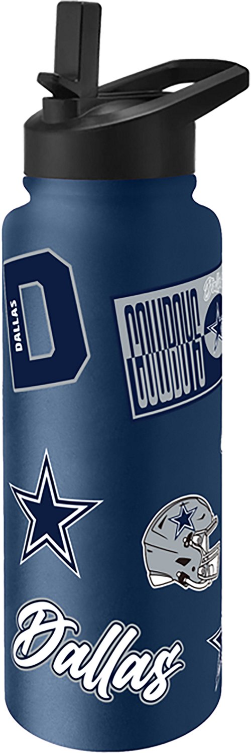 Logo Brands Dallas Cowboys Dreamweave 34 oz Quencher Bottle