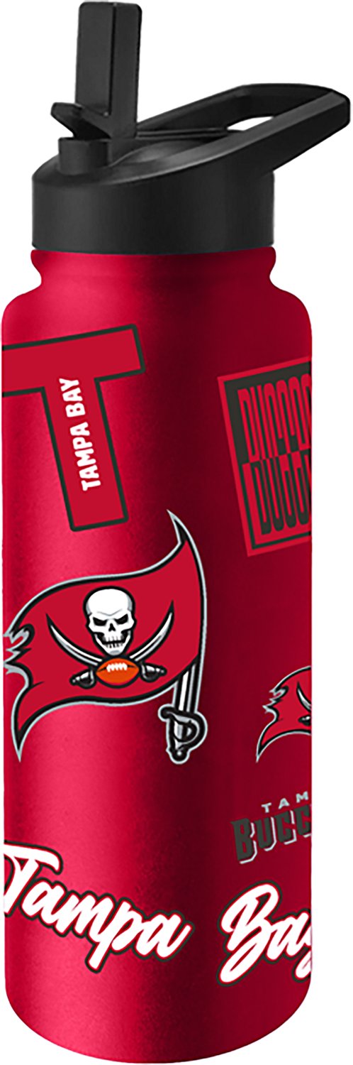 Logo Brands Tampa Bay Buccaneers Dreamweave 34 oz Quencher Bottle