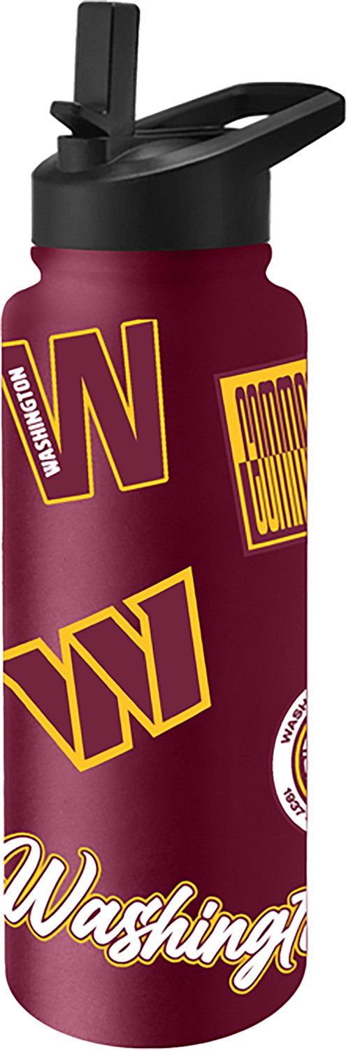 Logo Brands Washington Commanders Dreamweave 34 oz Quencher Bottle