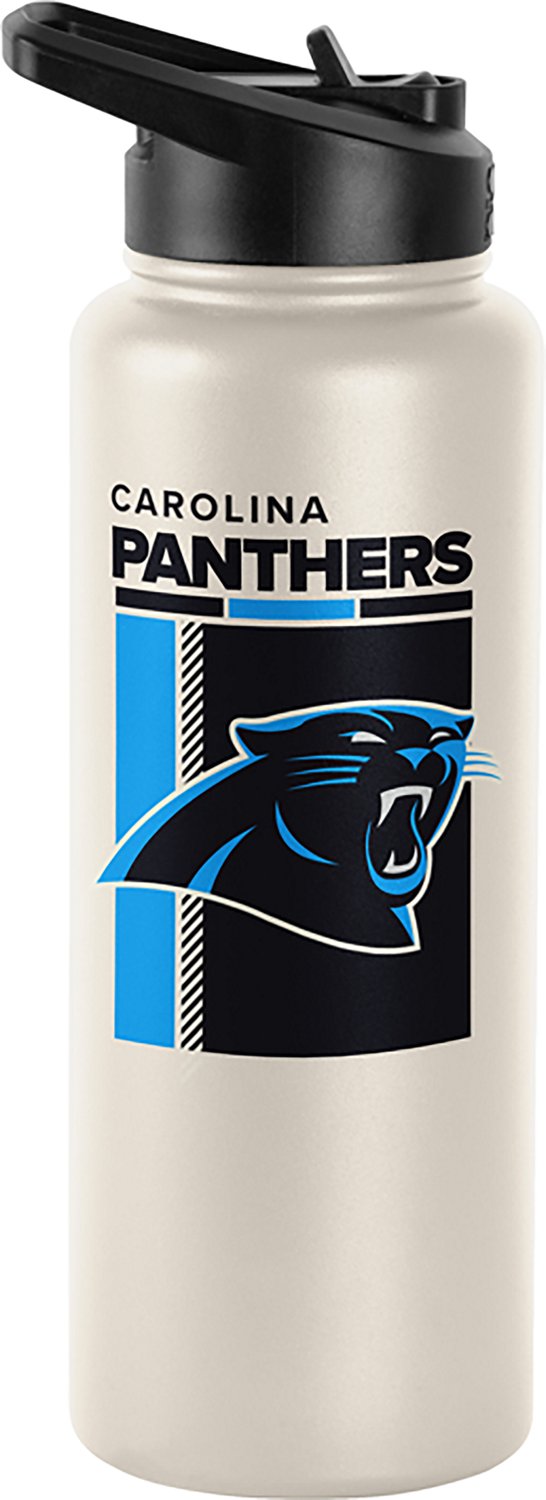 Logo Brands Carolina Panthers Poster 34 oz Quencher Bottle