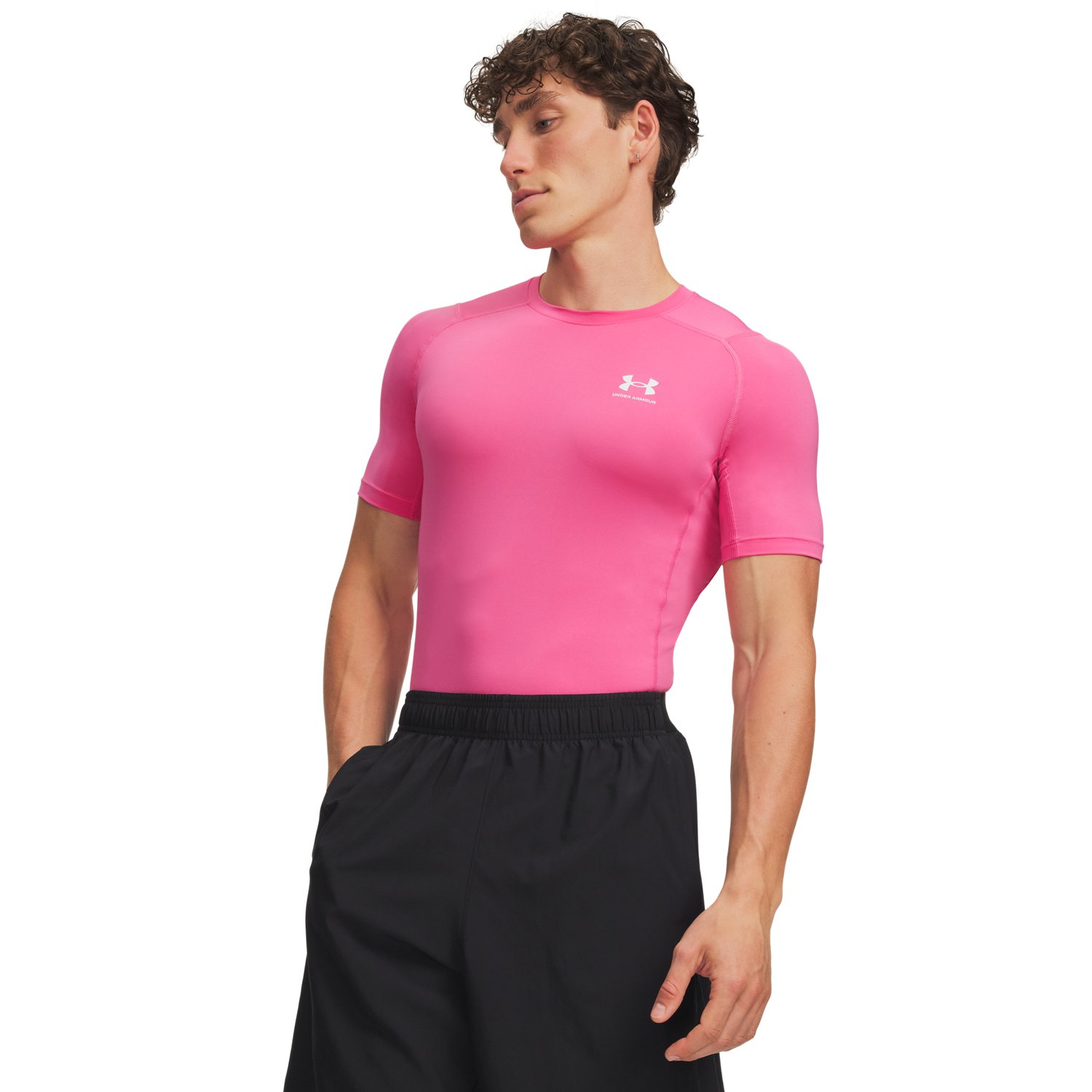 Under Armour Men's HeatGear Armour Comp Short Sleeve Top